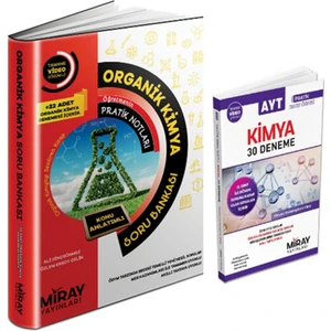 Miray Yayınları Organik Kimya Soru Bankası&AYT Kimya Deneme