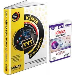 Miray Yayınları TYT Kimya Soru Bankası&AYT Kimya Deneme