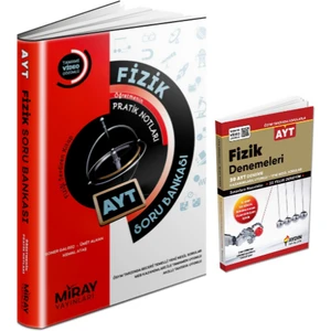 Miray Yayınları AYT Fizik Soru Bankası&AYT Fizik Deneme