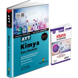 Aydın Yayınları AYT Kimya Soru Bankası&AYT Kimya Deneme