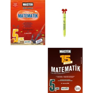 Okyanus Yayınları 5. Sınıf Master Matematik Soru Bankası ve Master Matematik Deneme