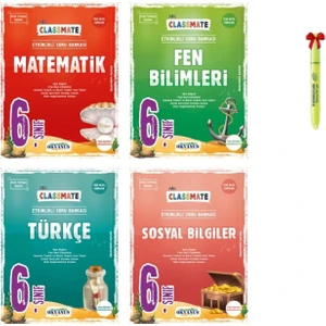 Okyanus Yayınları 6. Sınıf Classmate Matematik Fen Türkçe Sosyal Soru Bankası