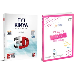 Karma Kitaplar Tyt Kimya Soru Bankası Üç Dört Beş ve 3D Yayınları