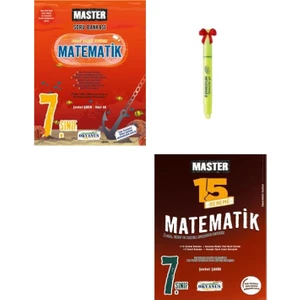 Okyanus Yayınları 7. Sınıf Master Matematik Soru Bankası ve Master Matematik Deneme