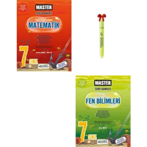 Okyanus Yayınları 7. Sınıf Master Matematik Fen Bilimleri Soru Bankası