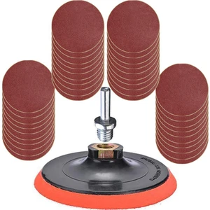 42 Parça 115 mm Cırt Zımpara Seti + Matkap Aparatı