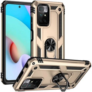 Kip GSM Xiaomi Redmi 10 Kılıf Vega Tank  Sert  Yüzüklü Standlı Zırh Koruma Kapak