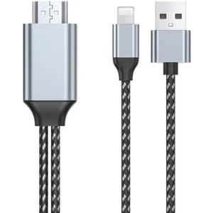 X7L Lightning To HDMI Kablo 1080P Full Hd Görüntü Aktarım Kablosu 2 Metre