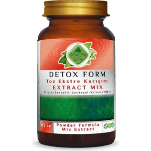 Gökçek Şifa Detox Form Toz Ekstre Karışımı 100 gr.