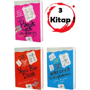 Panik Yok Okuldayız Seti - 3 Kitap