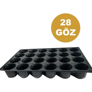 28 Göz (5 Adet) Viyol Fide Yetiştirme Viyolü Fidan Yetiştirme Kabı Çilek Sebze Meyve Süs Bitkisi Skulent Fidelik