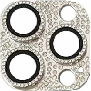 Kny Apple Iphone 13 Pro Max Için Renkli Taşlı Kamera Lens Koruyucu