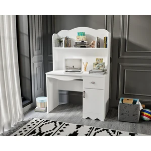 Baby Darling City Çalışma Masası Beyaz Mdf