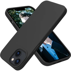 M.TK Moveteck Iphone 14 6.1 Inç Uyumlu Kamera Lens Çıkıntılı Içi Kadife Silikon Soft Mat Renkli Liquid Yumuşak Şık Yeni Kapak Sıvı Süet (2022) Lansman