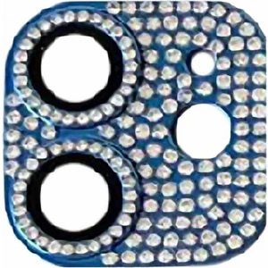 Kny Apple Iphone 11 Için Renkli Taşlı Kamera Lens Koruyucu