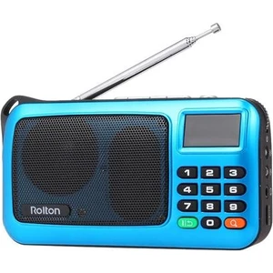 Taşınabilir Mini Fm Radyo Pc Hoparlör Müzik Çalar USB Tf Kart ile LED Ekran Hifi Stereo Alıcı Dijital Fm Radyo | Radyo (Yurt Dışından)