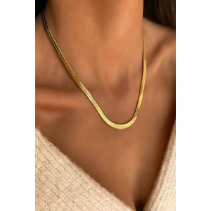 Takı Vadisi İtalyan Zincir Çelik Kolye (Kararmaz) 45 cm