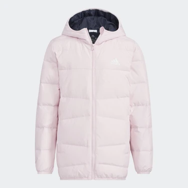 adidas Jk Frosty Jkt Çocuk Pembe Kapüşonlu Şişme