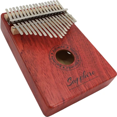 Sapphire Jk-05 17 Tuşlu Kalimba Saklama Kabı Akort Çekici Tırnak