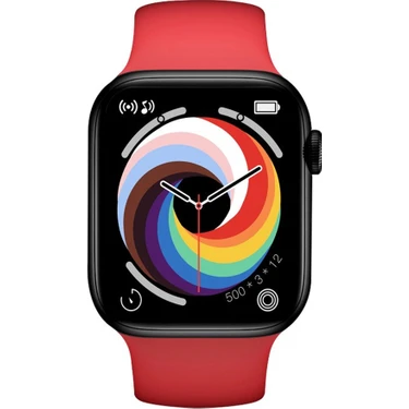 Technodia T700S Yan Tuş Aktif Akıllı Saat Arama Bildirim Okuma Amoled Tam Ekran iPhone Android
