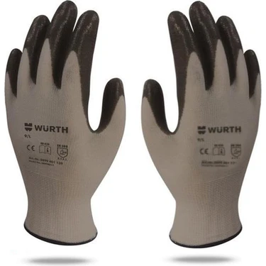 Würth Nitril Kaplama Sanayi Iş Usta Eldiveni Mekanikçi Eldiven (1 Çift)