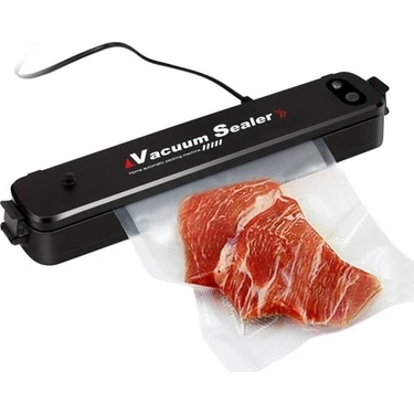 Micron Vacuum Sealer Ev Tipi Vakumlama ve Yapıştırma Makinesi + 10 Adet Vakum