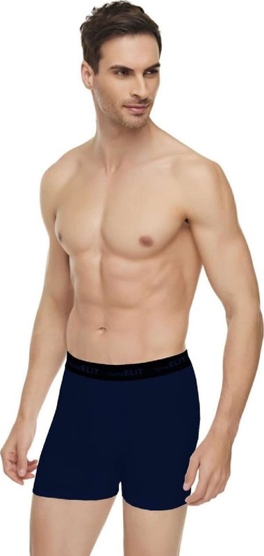 Tutku Elit ELT1252 Elit Modal Elastan Spor Boxer 3 Adet Siyah görsel 3