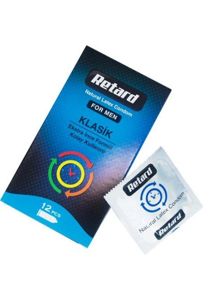Retard Ekstra Ince 12´li Prezervatif