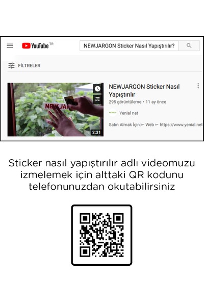 New Jargon Yılzdı ve Pasketbol Topu Etiket Sticker Yapıştırma 100 cm - Sarı