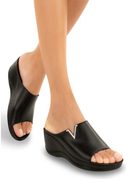 Perla 31148-001 Anatomik Taban Kadın Terlik Siyah 36-40 fiyatları