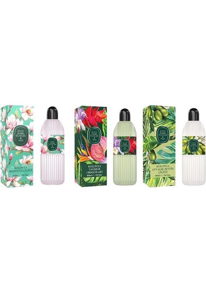 Kolonya Manolya Çiçeği, Hawaii Ananas ve Yağmur Ormanları Pet Şişe 400 ml