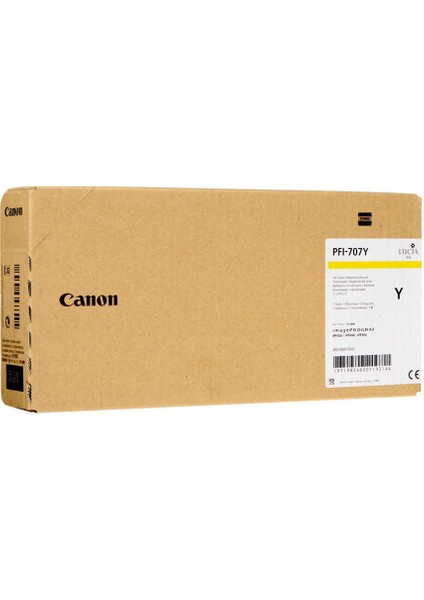 Canon PFI-707Y Sarı Orjinal Kartuş