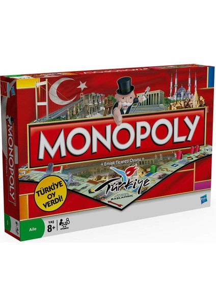 01610 Monopoly Türkiye / +8 Yaş