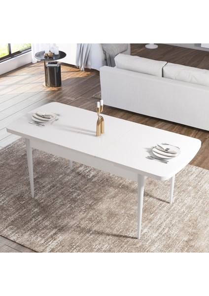 Concept Sun Serisi, 80X132 Açılabilir Yemek Masası