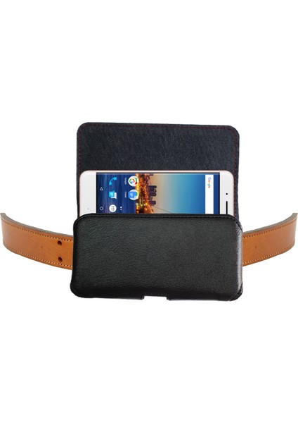 General Mobile Gm 5 Plus Kemere Takılan Kılıf Bel Kemer Kılıfı Gm5 Plus / Gm 6d / Gm 6ds Uyumlu
