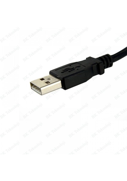 BK Teknoloji Panel Tipi Vidalı USB 2.0 Uzatma Kablosu-1.5 Metre