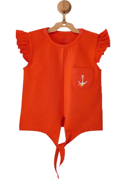 Kız Bebek Deniz Temalı Alt Üst Takım AC22553