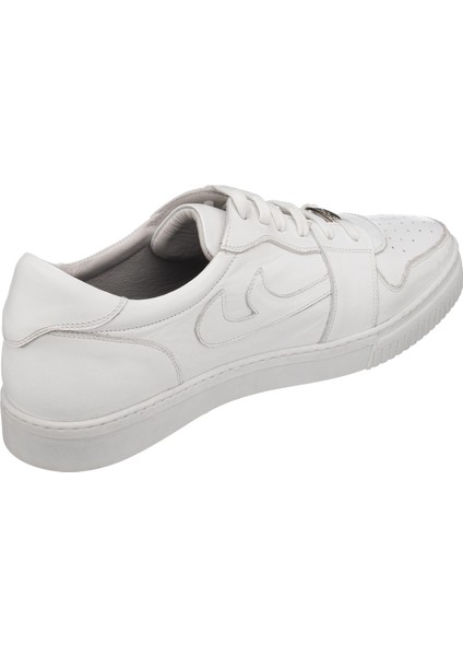Nk Beyaz Deri Büyük Numara Spor Ayakkabı Rahat Geniş Kalıp Özel Seri modelleri