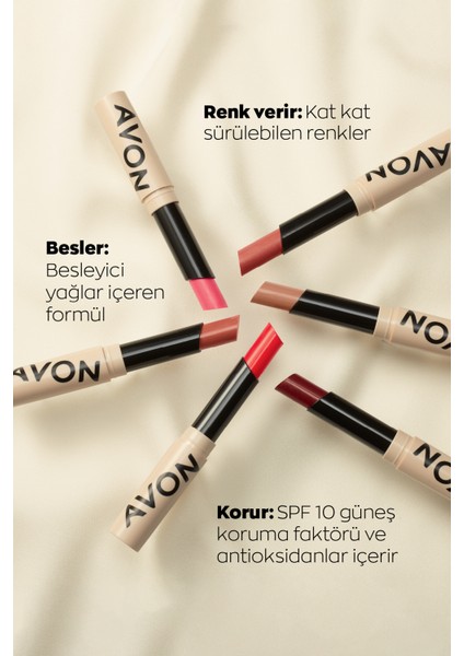 Tinted Lip Balm Renkli Dudak Balmı Papaya