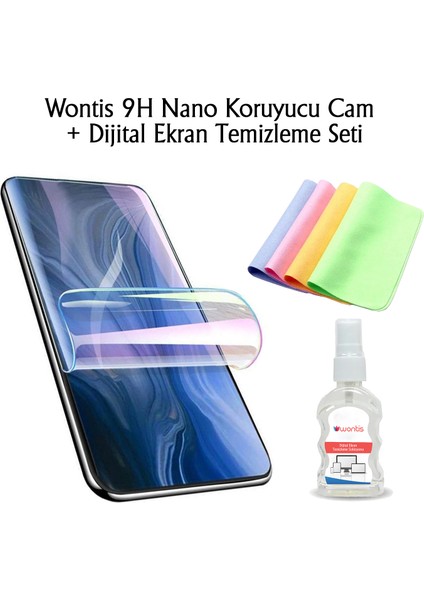 Trident A25 Ekran Koruyucu Nano Film + Dijital Ekran Temizleme Seti