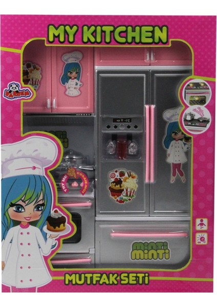 Vardem Kutulu Mutfak Seti 2li Oyuncak VAR-N677L