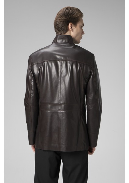 E992A Vejetal Gerçek Deri Erkek Kaban modelleri