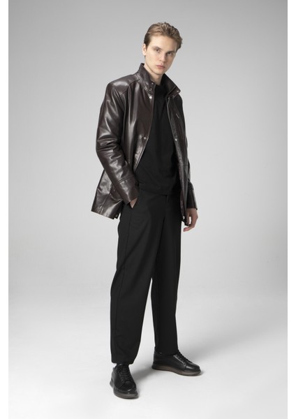 E992A Vejetal Gerçek Deri Erkek Kaban fırsatları