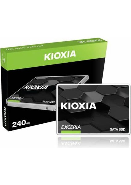 Kıoxıa Excerıa 2.5 240GB SSD Disk Sata3 555/540 (LTC10Z240GG8) 3yıl Garanti