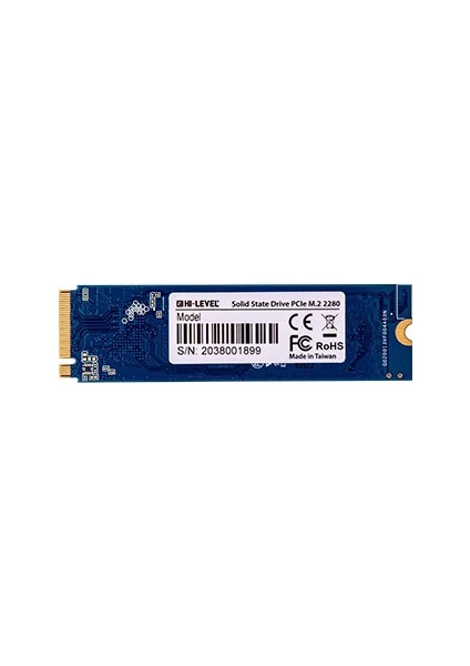 Hı-Level 256GB SSD M.2 Nvme Pcıe 3300/1200 HLV-M2PCIESSD2280/256G