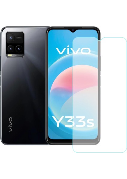 Vivo Y33S Temperli Cam Ekran Koruyucu