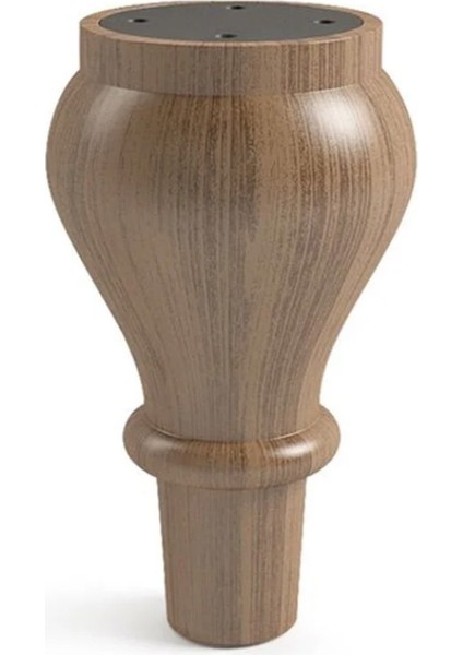Royal Ayak Düz 14 cm Kahverengi