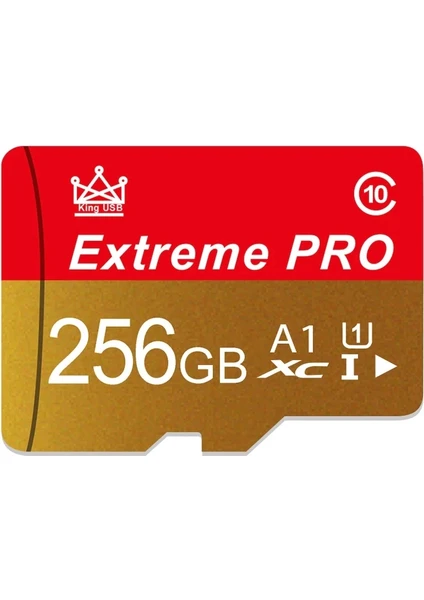 Pro 256GB Microsd Hafıza Kartı ve Sd Adaptör