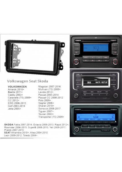 Volswagen Jetta Caddyy Passat Tiguanteyp Bulutut USB Aux Çerçevesiyle indirimleri