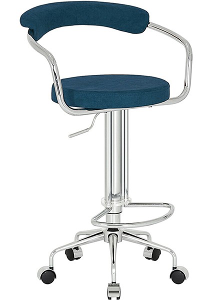 Nessa Tekerlekli Bar Sandalyesi BLU1765